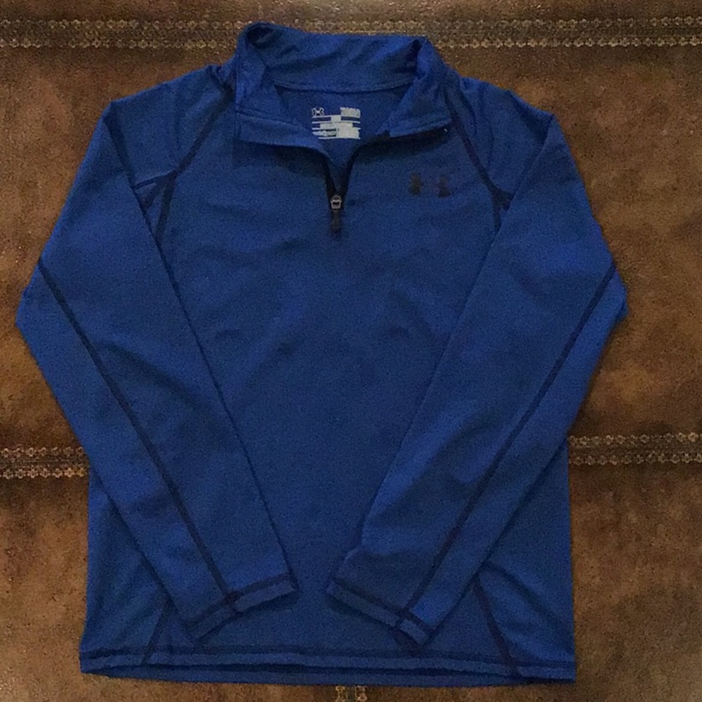 Boys Under Armour YL Coldgear 1/4 ZIP Pullover